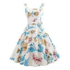 Robe à Pois##Robe à Pois<br> Fleuri Swing Maille - coccinelle-paradis