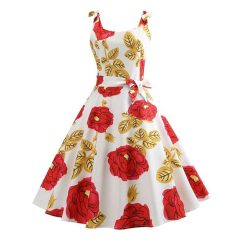 Robe à Pois##Robe à Pois<br> Fleuri Swing Maille - coccinelle-paradis