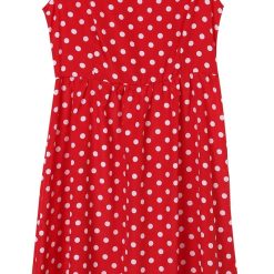Robe À Pois Année 50 Pin Up