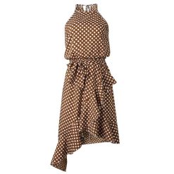 Robe à Pois##Robe à Pois<br> sans manches licou - coccinelle-paradis