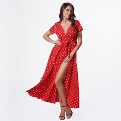 Robe à Pois#robe pois american vintage#Robe à Pois<br> American Vintage - coccinelle-paradis