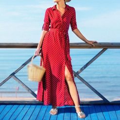 Robe à Pois##Robe à Pois<br> vacances plage - coccinelle-paradis