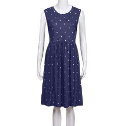 Robes à Pois Courtes##Robe à Pois Courte<br> Nouer Plissée élégante - coccinelle-paradis