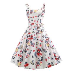 Robe à Pois##Robe à Pois<br> Fleuri Swing Maille - coccinelle-paradis