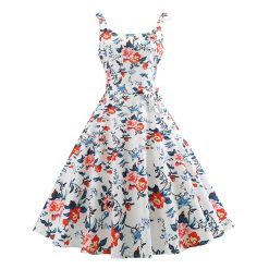 Robe à Pois##Robe à Pois<br> Fleuri Swing Maille - coccinelle-paradis
