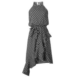 Robe à Pois##Robe à Pois<br> sans manches licou - coccinelle-paradis