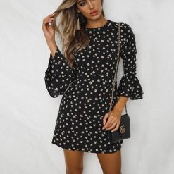 Robe à Pois Courte ##Robe à Pois Courte<br> Automne Minceur Idéal Jeans - coccinelle-paradis