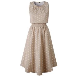 Robe à Pois##Robe à Pois<br> longue plage Maxi - coccinelle-paradis