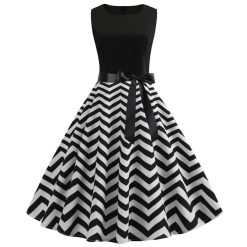 robe style rétro chic