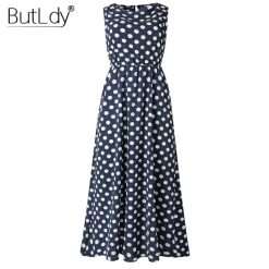Robe à Pois##Robe à Pois<br> Silhouettes Décontracté Printemps - coccinelle-paradis