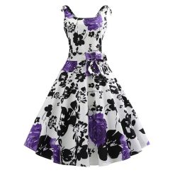 Robe à Pois##Robe à Pois<br> Fleuri Swing Maille - coccinelle-paradis