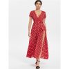 Robe à Pois##Robe à Pois<br> Manches Décolleté Habillé Cocktail - coccinelle-paradis
