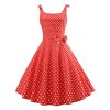 Robe à Pois##Robe à Pois<br> Fleuri Swing Maille - coccinelle-paradis