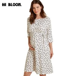 Robe à Pois##Robe à Pois<br> robes maternité - coccinelle-paradis