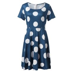 pin up robe a pois