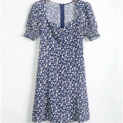 Robe à Pois Courte##Robe à Pois Courte d'été Manches Princesse - coccinelle-paradis