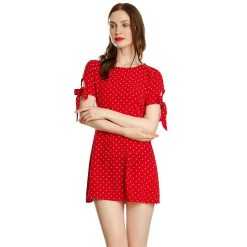 Robes à Pois Courtes##Robe à Pois Courte<br> Plage été Galanterie - coccinelle-paradis