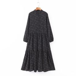 Robe à Pois##Robe à Pois<br> Longueur Casual Volants - coccinelle-paradis