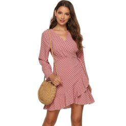 Robe Longue A Pois Retro Chic