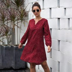 Robe à Pois##Robe à Pois<br> Amples Robes Tunique - coccinelle-paradis