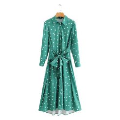 Robe Longue A Pois Chic