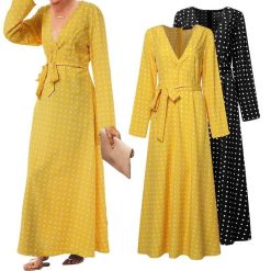 robe longue de soiree en dentelle