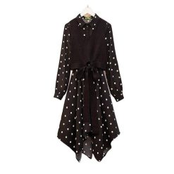 Robe A Pois Grande Taille Gilet
