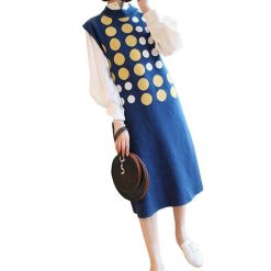 Robe A Pois Grande Taille Hiver