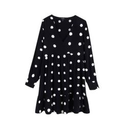 Robe Longue A Pois Style Boheme