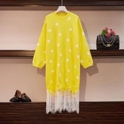 robe dentelle longue