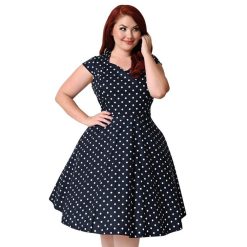 jolie robe a pois taille 46
