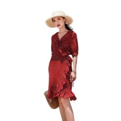 Robe Bordeaux Courte