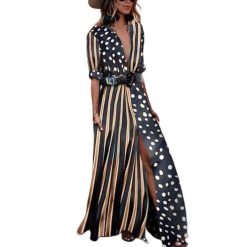 Robe D Ete A Pois Longue Casual
