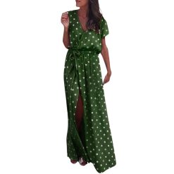 Robe à Pois##Robe à Pois<br> Taille d'été Doublure V - coccinelle-paradis
