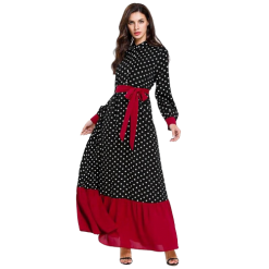 Robe À Pois Rétro