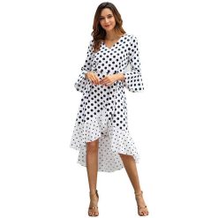 Robe D Ete A Pois De Soiree Grande Taille En Ligne