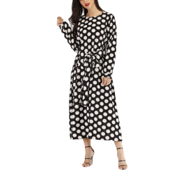 Robe Longue À Pois Kooples The Maje Style Talon
