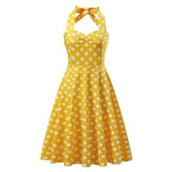 Robe D Ete A Pois Coton