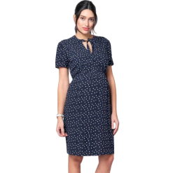 Robe Noel De Grossesse À Pois Maternité