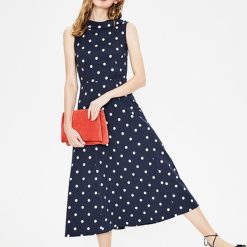 Robes à Pois Courtes##Robe à Pois Courte<br> Femmes Mariage Dos Nu - coccinelle-paradis