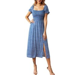 Robe D Ete A Pois Hippie Chic