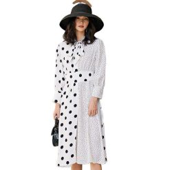 Robe D Ete A Pois A Blanc Vintage