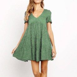 Robe Boheme A Pois Ceremonie Femme