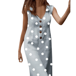 robe comme maman a pois courte