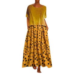 Robe A Pois Grande Taille Tunique De Plage