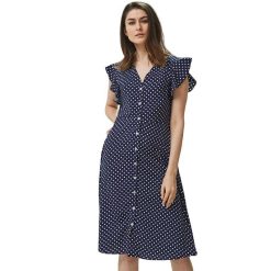 Robe Bleu Vintage