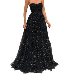 Robe Bustier A Pois Robe