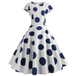 Robe À Gros Pois