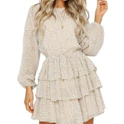 Robe D Ete A Pois Longues Fluides