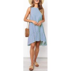 robe a pois bleu star